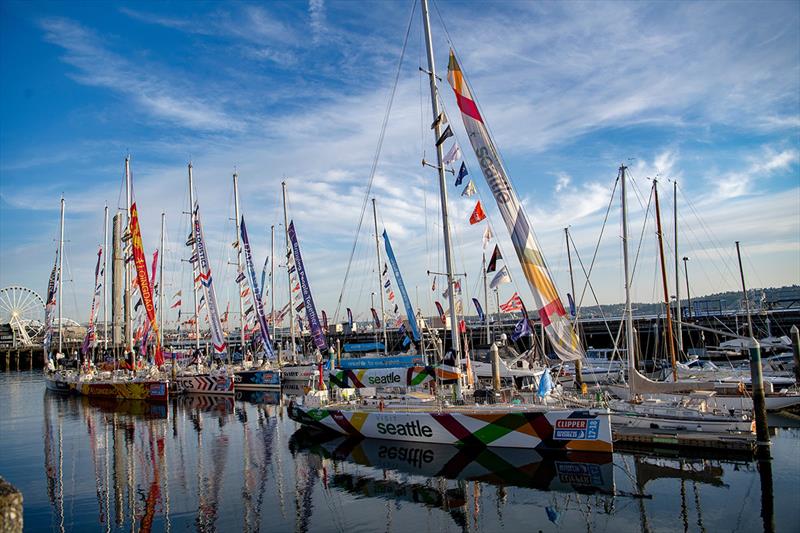 Clipper 2017-18 Race photo copyright Ben Solomon taken at  and featuring the Clipper 70 class