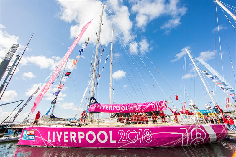 LiverPool 2018 - Clipper 2017-18 Race photo copyright Jean-Marcus Strole taken at  and featuring the Clipper 70 class