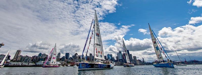 Clipper Round the World Yacht Race 10: The Garmin American Challenge to Panama, Day 0 photo copyright Ben Solomon taken at  and featuring the Clipper 70 class