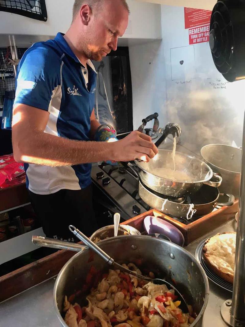 Dmitry on 'Mother Watch'  - photo © Clipper Race