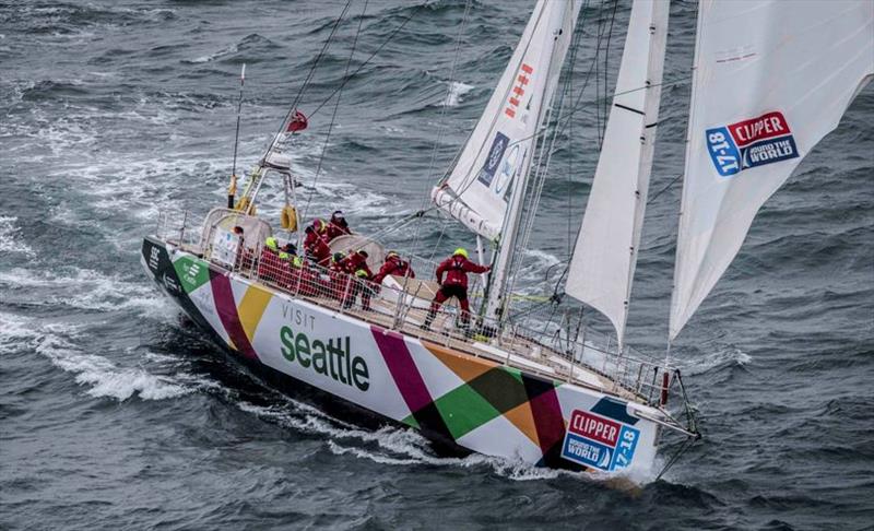 Clipper 2017-18 Race Visit Seattle photo copyright Matt Dixon taken at  and featuring the Clipper 70 class