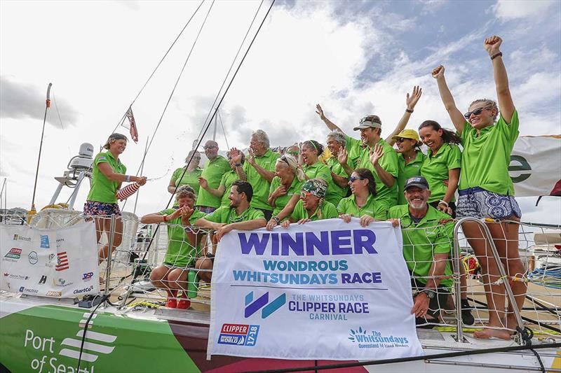 Clipper 2017-18 Race - Seattle Whitsundays photo copyright Brooke Miles Photography taken at  and featuring the Clipper 70 class