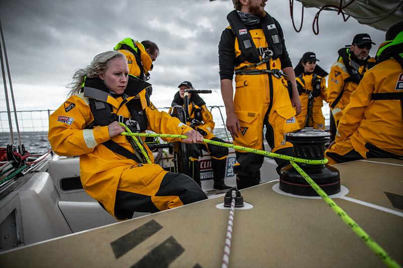 Clipper 2019-20 Race crew Eve Ashforth photo copyright Image Comms taken at  and featuring the Clipper 70 class