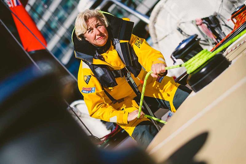 Clipper 2019-20 Race crew: Donna Von Tunk photo copyright Martin Allen Photography taken at  and featuring the Clipper 70 class