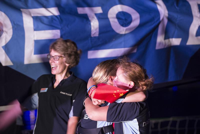 Clipper Round the World Race crew Shona Davies photo copyright Olli Geibel taken at  and featuring the Clipper 70 class