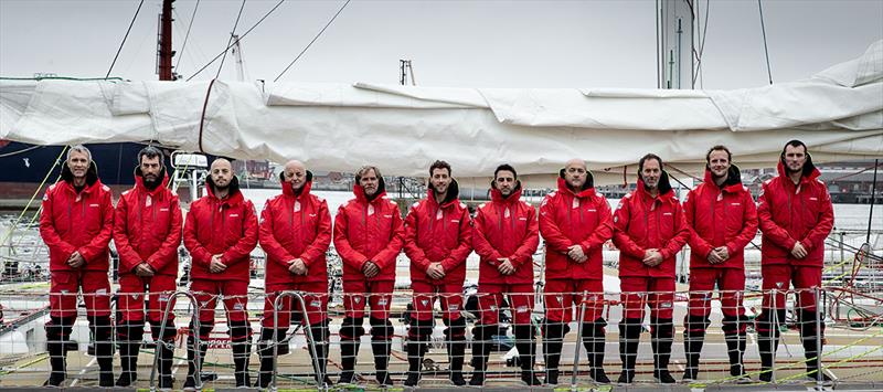 Clipper 2019-20 Race skippers Ben Keitch photo copyright imagecomms taken at  and featuring the Clipper 70 class