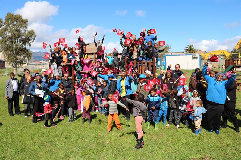 Isibindi Safe Park in Grabouw, the Unicef supported community-based programme the Clipper Race crew visited in October 2017 - Clipper Round the World Yacht Race - photo © Clipper Race