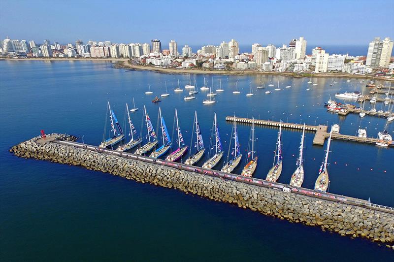 12 boats in Punta - Chango - Clipper 2019-20 Race - photo © Clipper Race