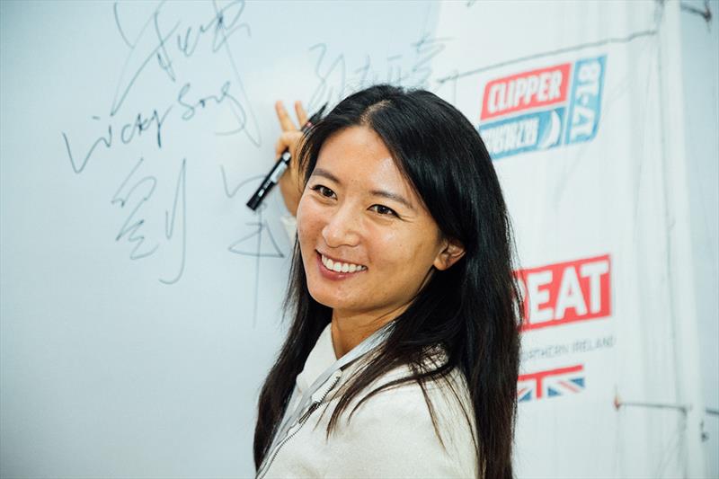 First Chinese woman to sail around the world - Clipper Round the World Yacht Race - photo © Clipper Race