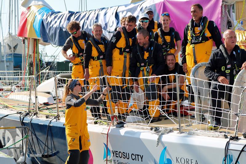 Clipper Race fleet departs Clipper Race HQ for London - photo © Clipper Race