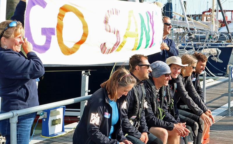 Clipper Race fleet departs Clipper Race HQ for London - photo © Clipper Race