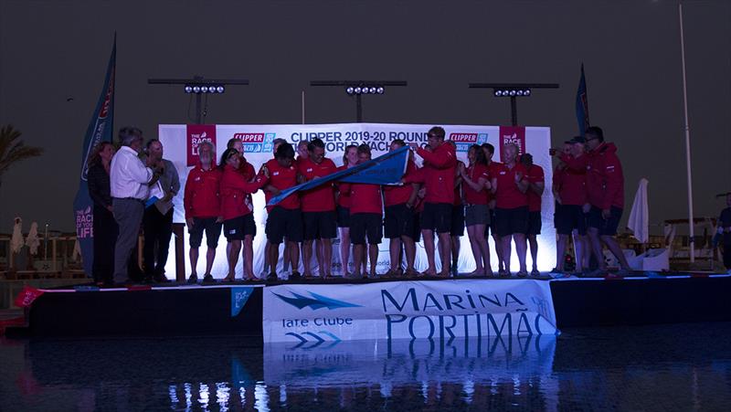 Qingdao are presented with third place honours - Clipper 2019-20 Race - Race 1 prizegiving - photo © Clipper Race