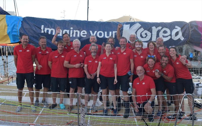 Imagine your Korea crew - The Clipper Race Leg 2 - Race 3, Day 18 - photo © Clipper Race