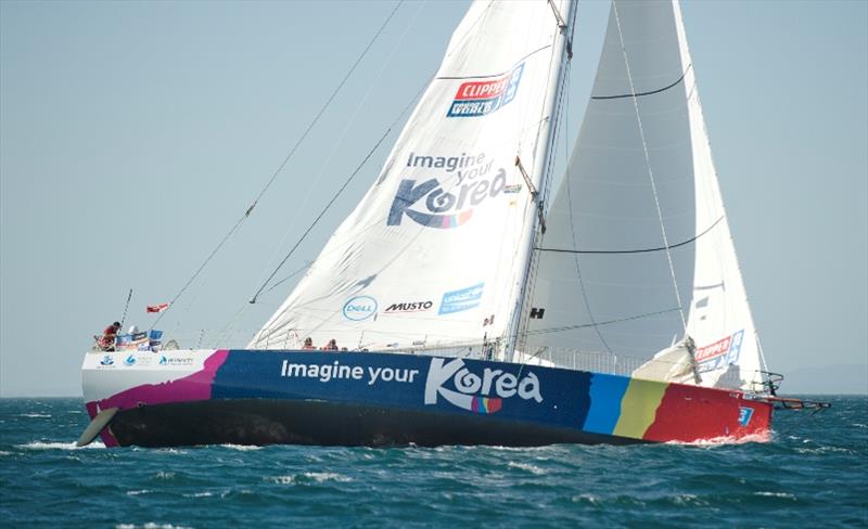 Imagine your Korea - The Clipper Race Leg 2 - Race 3, Day 18 - photo © Clipper Race