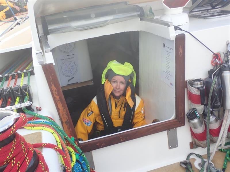 Crew layer up in the Southern Ocean on board Ha Long Bay Viet Nam - The Clipper Race Leg 3 - Race 4, Day 10 - photo © Clipper Race