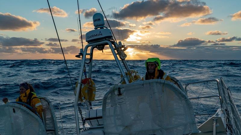 At the helm of Dare To Lead - The Clipper Race Leg 3 - Race 4, Day 15 - photo © Clipper Race