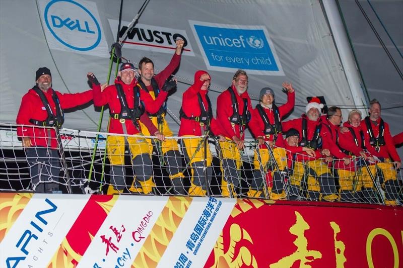 Nail-biting finale sees Qingdao clinch narrow victory in fourth race - Clipper 2019-20 Race photo copyright Clipper Ventures taken at  and featuring the Clipper 70 class