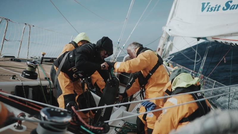 The Clipper Race Leg 3 - Race 4, Day 21 photo copyright Clipper Race taken at  and featuring the Clipper 70 class