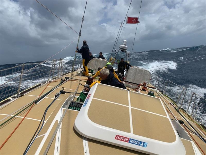 The Clipper Race Leg 3 - Race 4, Day 29 photo copyright Clipper Race taken at  and featuring the Clipper 70 class