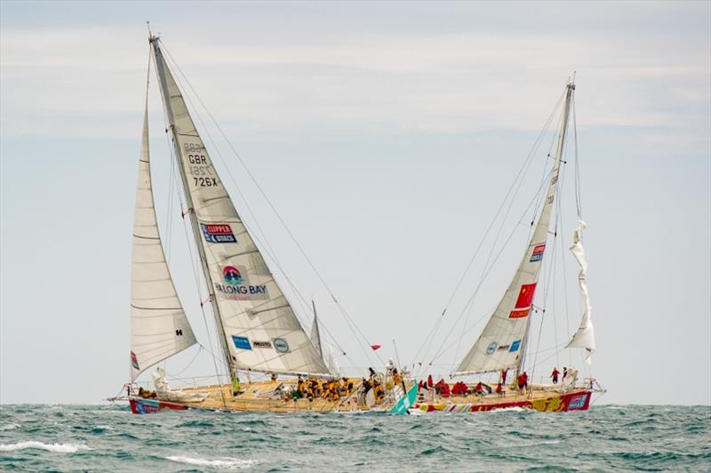 A bumpy ride for Race Crew settling back into life at sea - The Clipper Race Leg 4 - Race 5, Day 1 - photo © Clipper Race