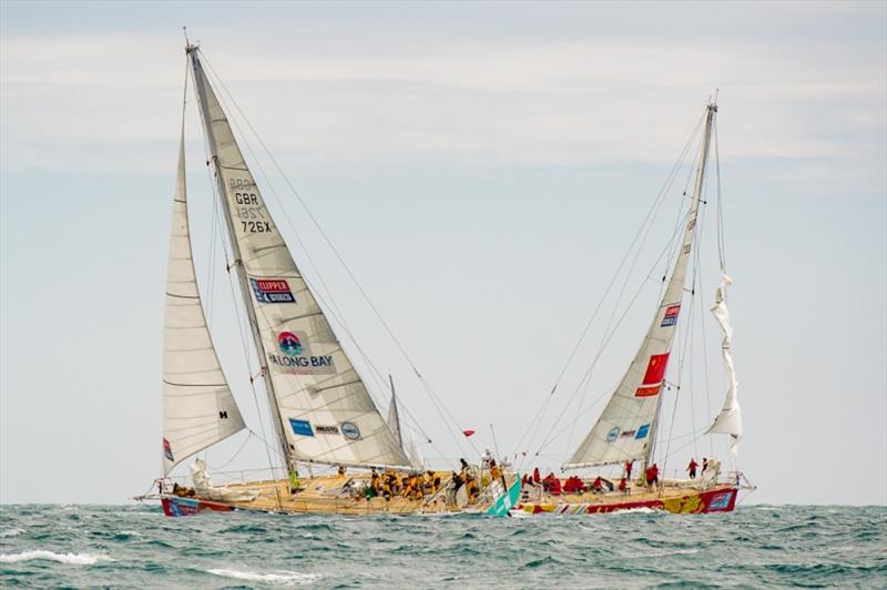 A bumpy ride for Race Crew settling back into life at sea - The Clipper Race Leg 4 - Race 5, Day 1 photo copyright Clipper Race taken at  and featuring the Clipper 70 class