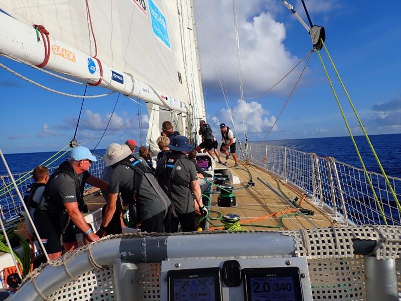 The Clipper Race Leg 5 - Race 6, Day 4 photo copyright Clipper Race taken at  and featuring the Clipper 70 class