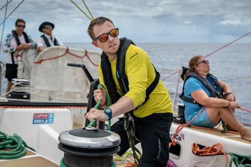 on board Imagine your Korea - The Clipper Race Leg 5 - Race 6, Day 5 photo copyright Maeva Bardy taken at  and featuring the Clipper 70 class