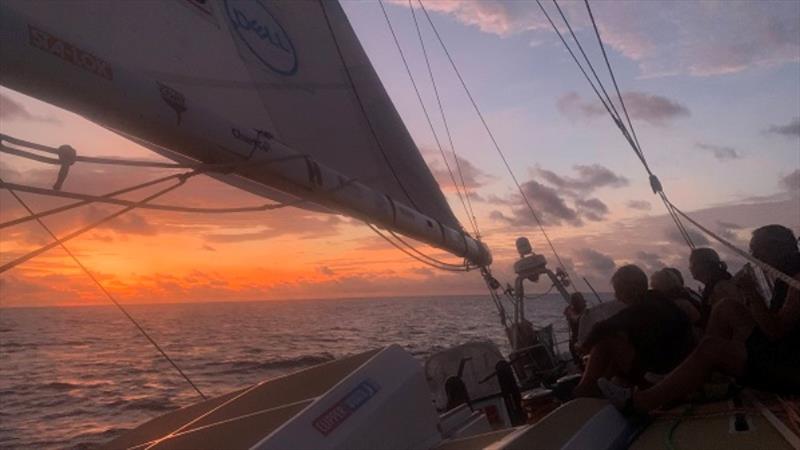 Onboard Qingdao - The Clipper Race Leg 5 - Race 6, Day 23 photo copyright Clipper Race taken at  and featuring the Clipper 70 class