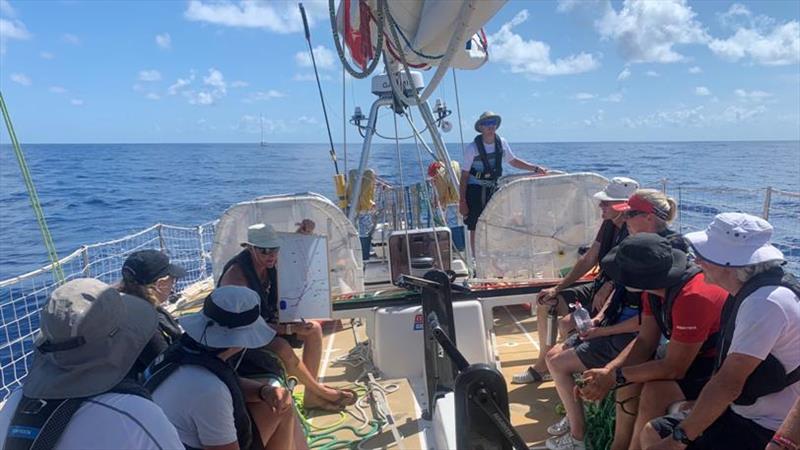 Onboard Qingdao - The Clipper Race Leg 5 - Race 6, Day 25 photo copyright Clipper Race taken at  and featuring the Clipper 70 class