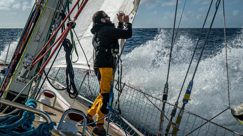 The Clipper Race Leg 5 - Race 7, Day 3 photo copyright Clipper Race taken at  and featuring the Clipper 70 class