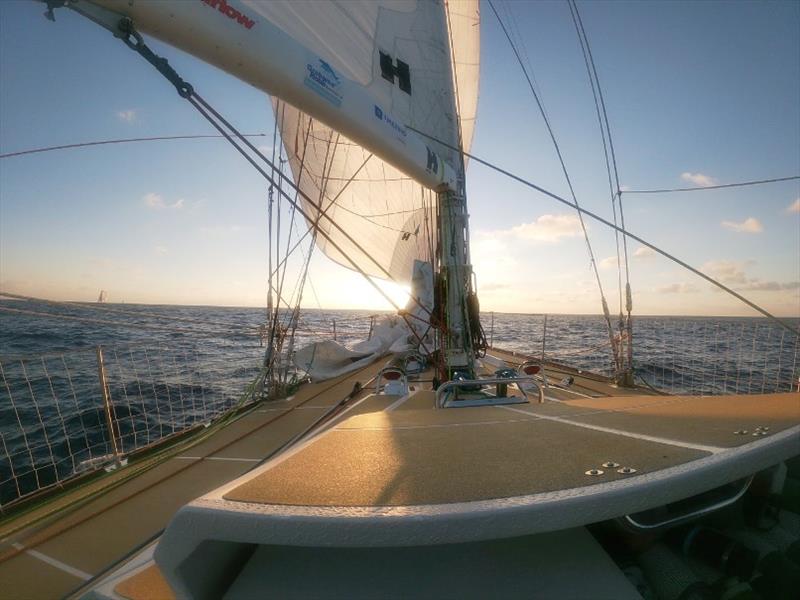 The Clipper Race Leg 6 - Race 9, Day 2 photo copyright Clipper Race taken at  and featuring the Clipper 70 class