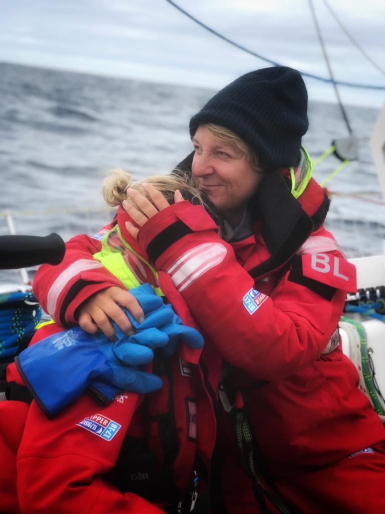 Telling Badger there were no more Tim Tams - photo © Clipper Race