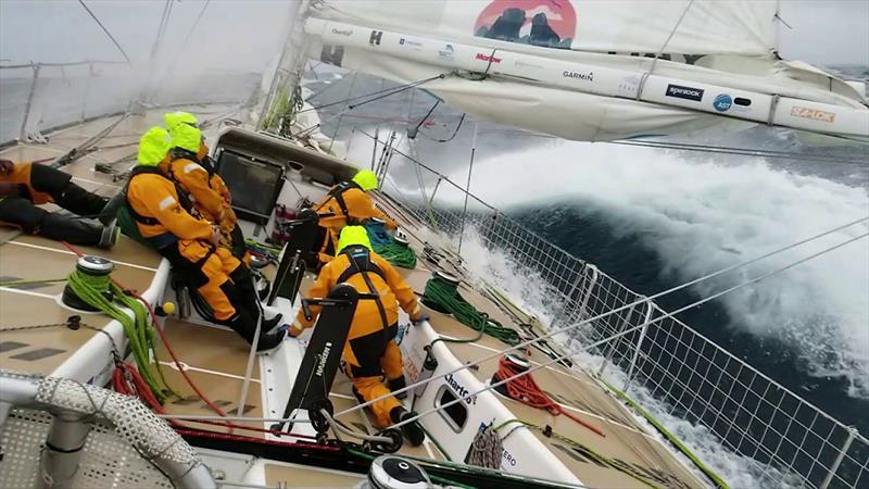 Ha Long Bay, Viet Nam, surfing the waves photo copyright Mark Pollard taken at  and featuring the Clipper 70 class