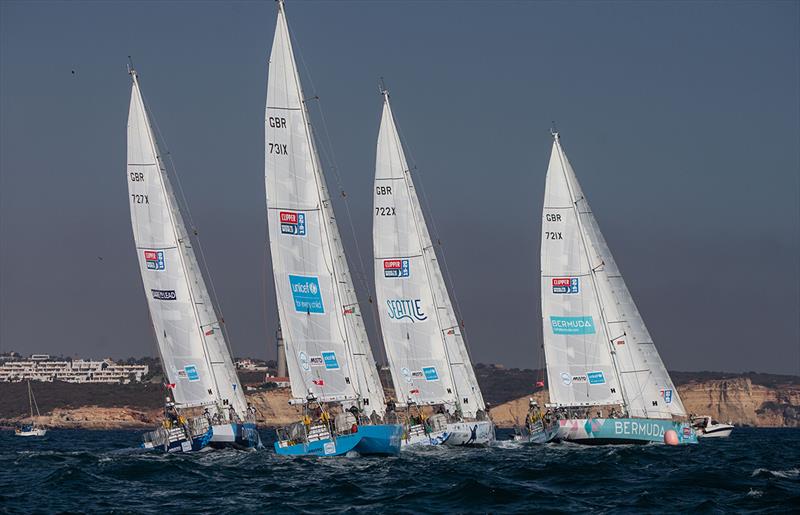 The Clipper Race Portimao photo copyright Matthew Dickens taken at  and featuring the Clipper 70 class