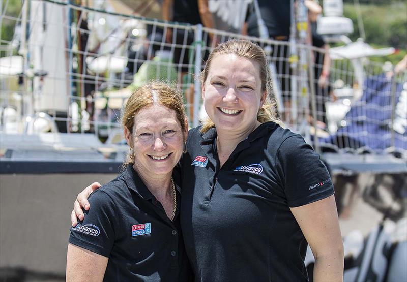 Melanie and Jasmine Morris in the Whitsundays  photo copyright Brooke Miles Photography taken at  and featuring the Clipper 70 class