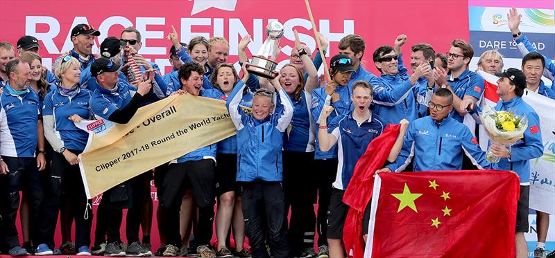 Sanya Serenity Coast wins the Clipper 2017-18 Race - photo © Clipper Race