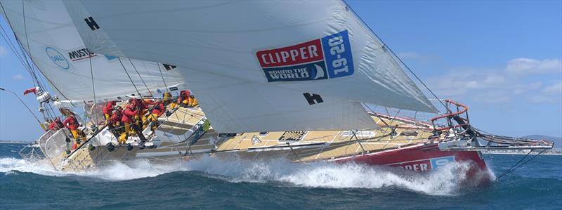 Clipper Round the World Yacht Race photo copyright Bruce Sutherland taken at  and featuring the Clipper 70 class