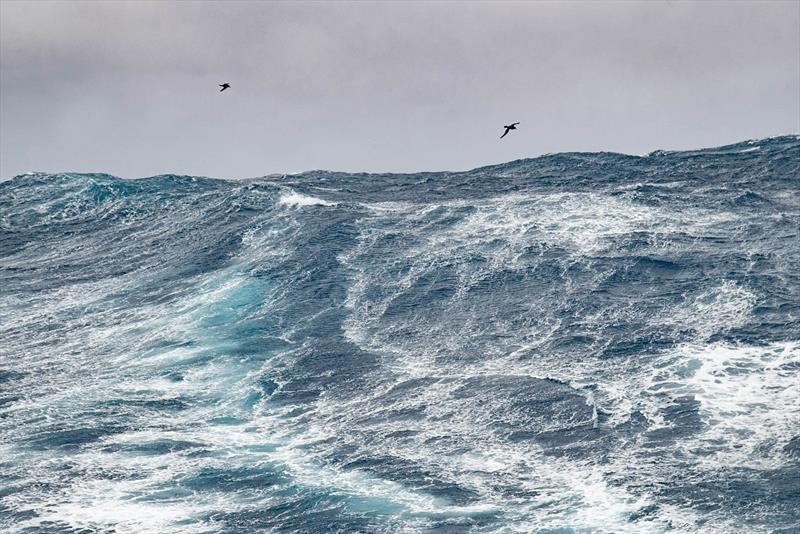 Big rollers occurred often in the South Atlantic Leg from Punta Del Este to Cape Town - photo © Clipper Race