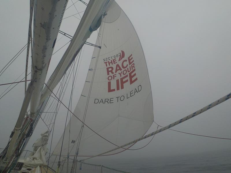 Port watch in Fog - Clipper Race photo copyright Clipper Race taken at  and featuring the Clipper 70 class