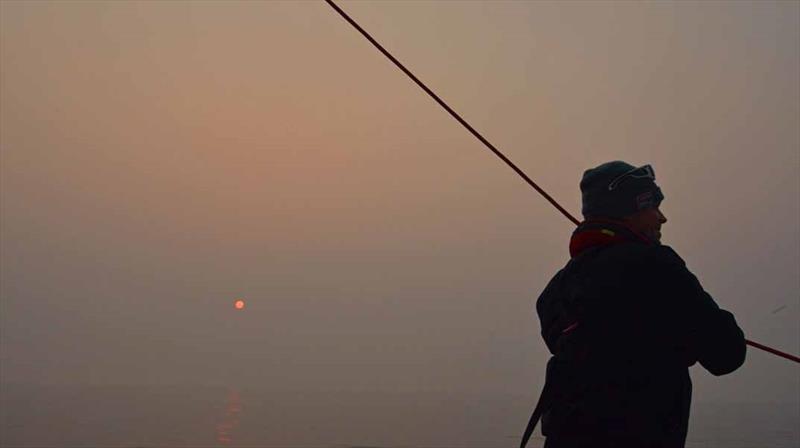 Bernd experienced fog at yellow sea - Clipper Race - photo © Clipper Race