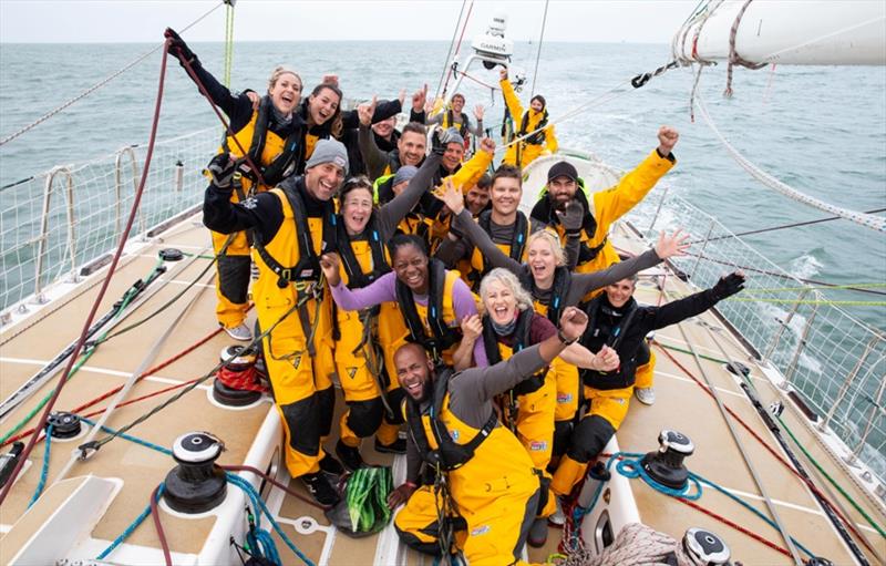 Clipper Race crew photo copyright Matthew Dickens / imagecomms taken at  and featuring the Clipper 70 class