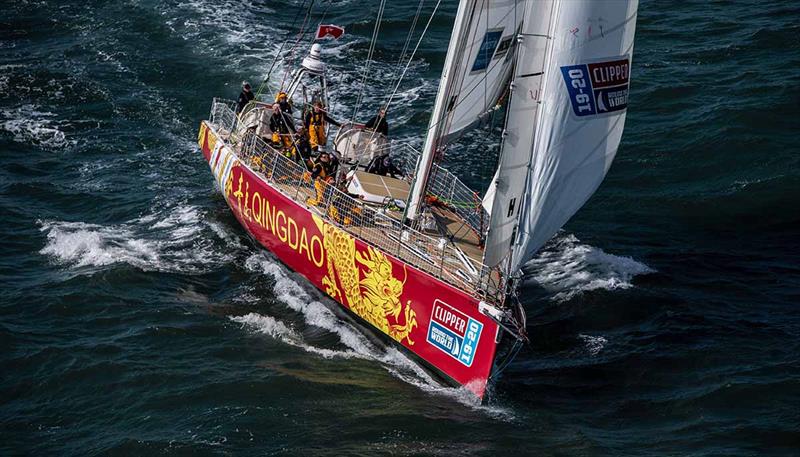 Qingdao - Clipper Race photo copyright Matthew Dickens / imagecomms taken at  and featuring the Clipper 70 class