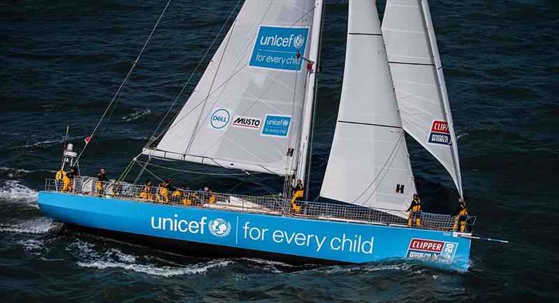 Unicef - Clipper Race photo copyright Matthew Dickens / imagecomms taken at  and featuring the Clipper 70 class