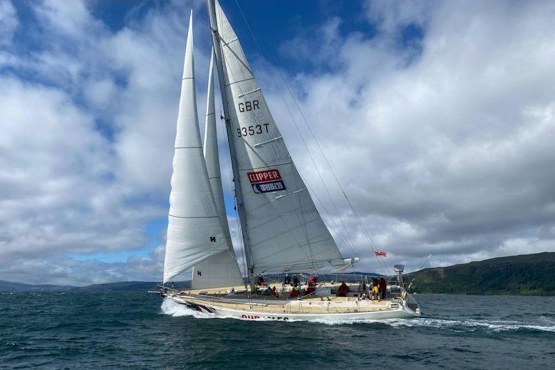 Our Isles and Oceans yacht ahead of the 2023-24 Clipper Round the World Race photo copyright GRM taken at  and featuring the Clipper 70 class