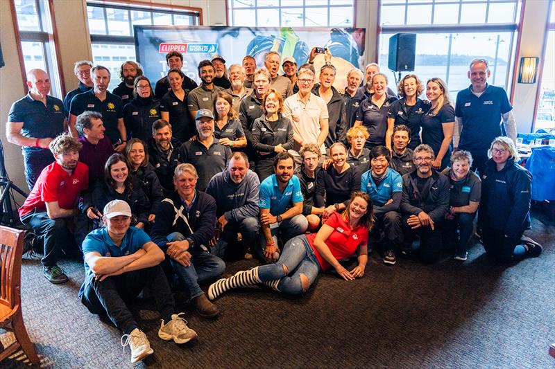 Clipper Race Leg 6 Race Crew who have finished the Race of Their Lives - photo © Clipper Race