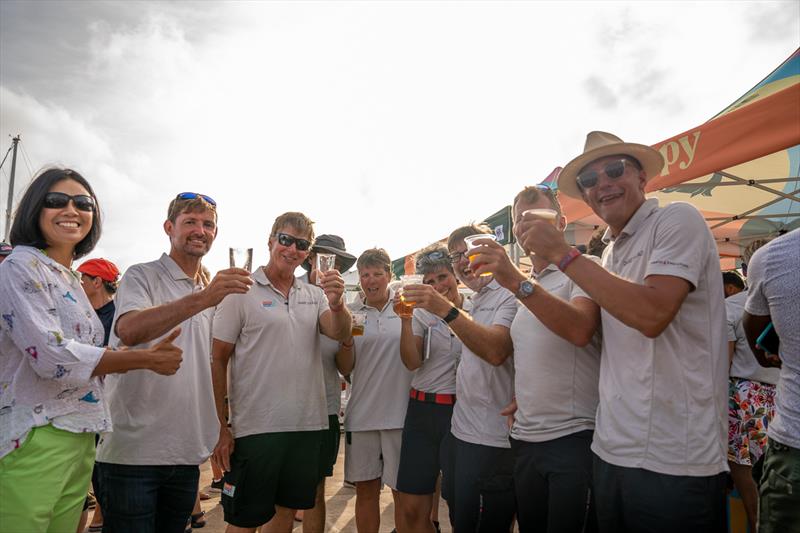 Clipper Race Leg 7 prizegiving photo copyright Burnt House taken at Royal Bermuda Yacht Club and featuring the Clipper 70 class