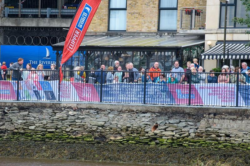 A warm welcome awaiting the teams in Foyle Marina - Clipper Round the World Yacht Race 14 - photo © Clipper Race