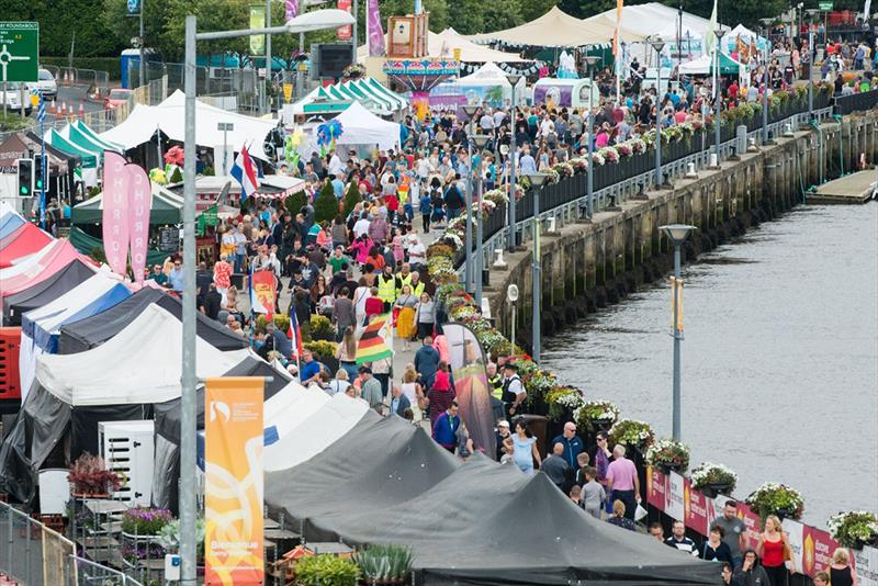 The Foyle Maritime Festival in 2018 - photo © Clipper Race