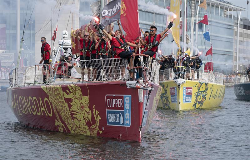 Clipper Round the World Yacht Race photo copyright imagecomms taken at  and featuring the Clipper 70 class