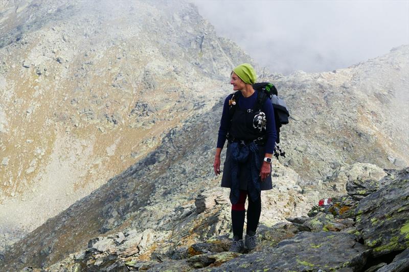 Gabriele is a lover of adventure and a keen hiker - photo © Clipper Race